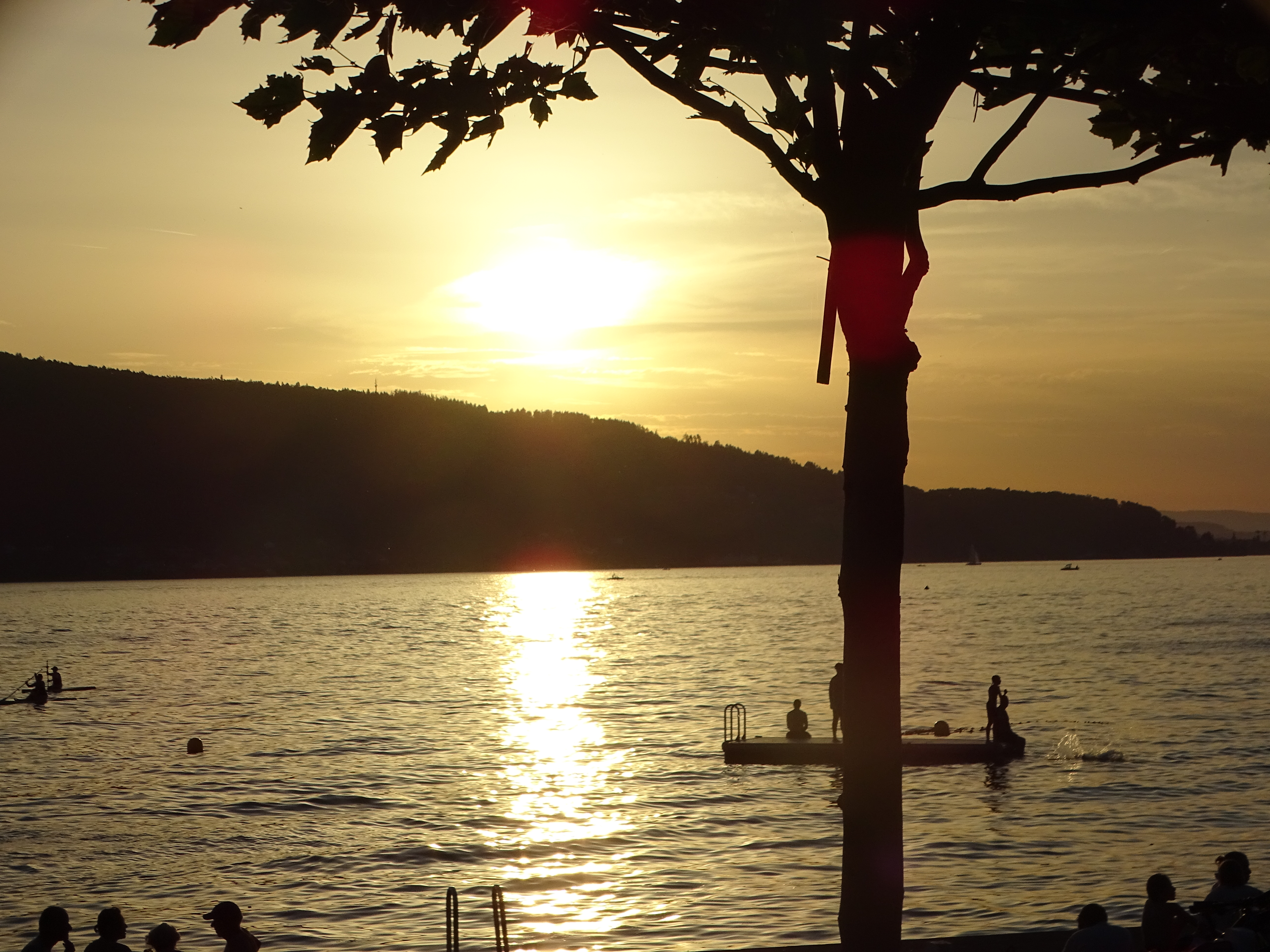 Coucher de soleil qui approche
