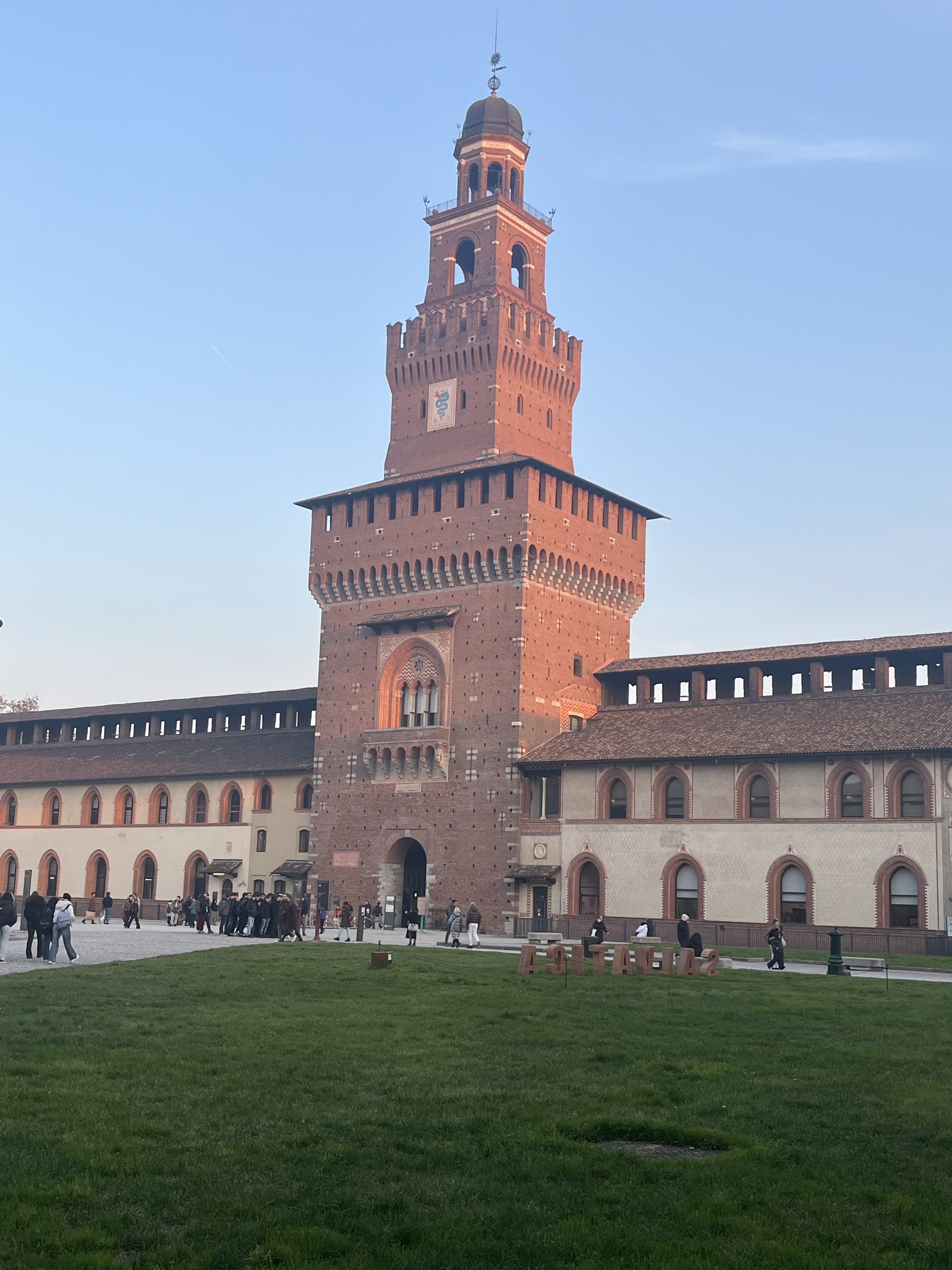 Clara et Lukas à Milan