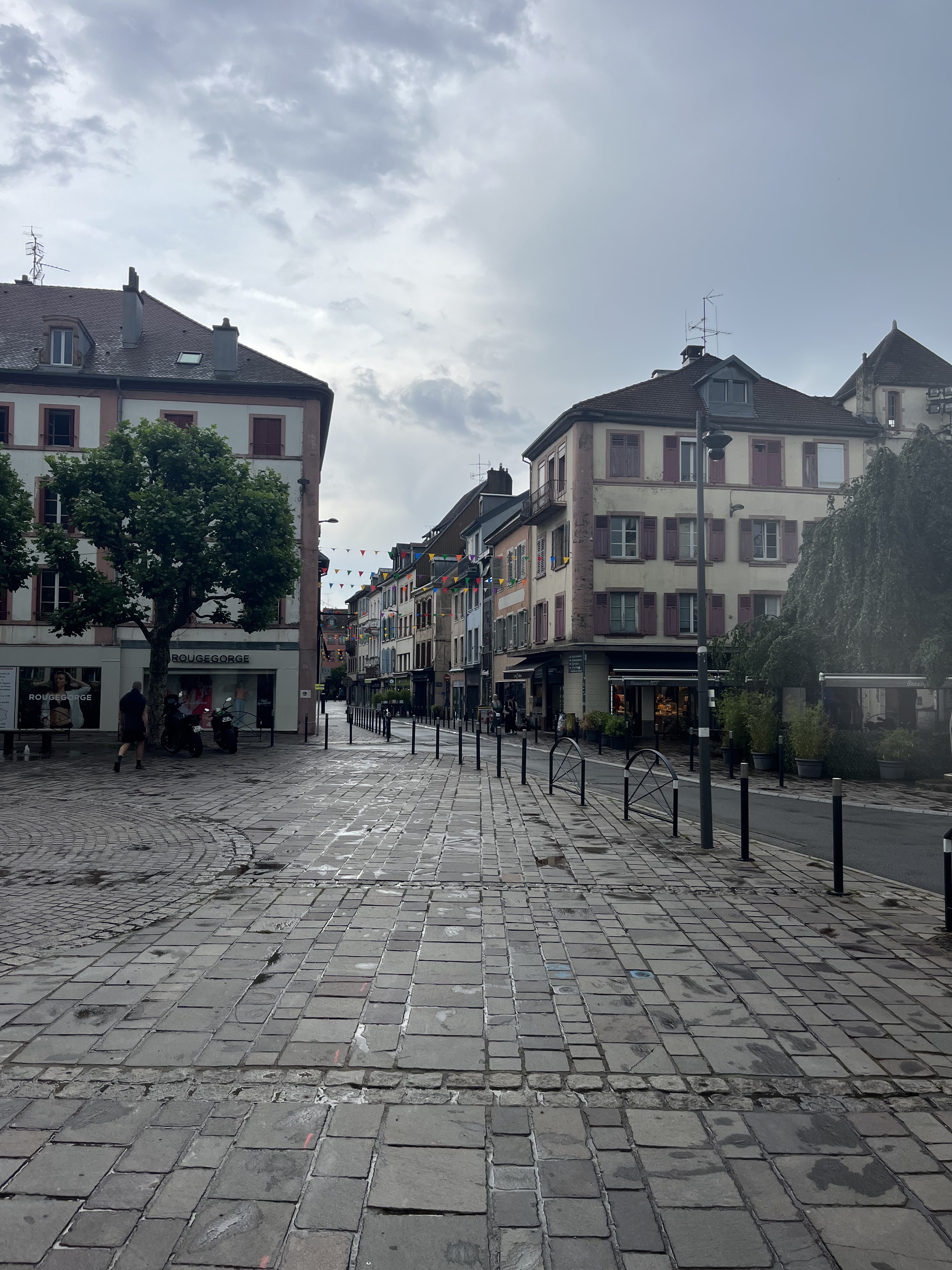 Halt imprévue, côté de route