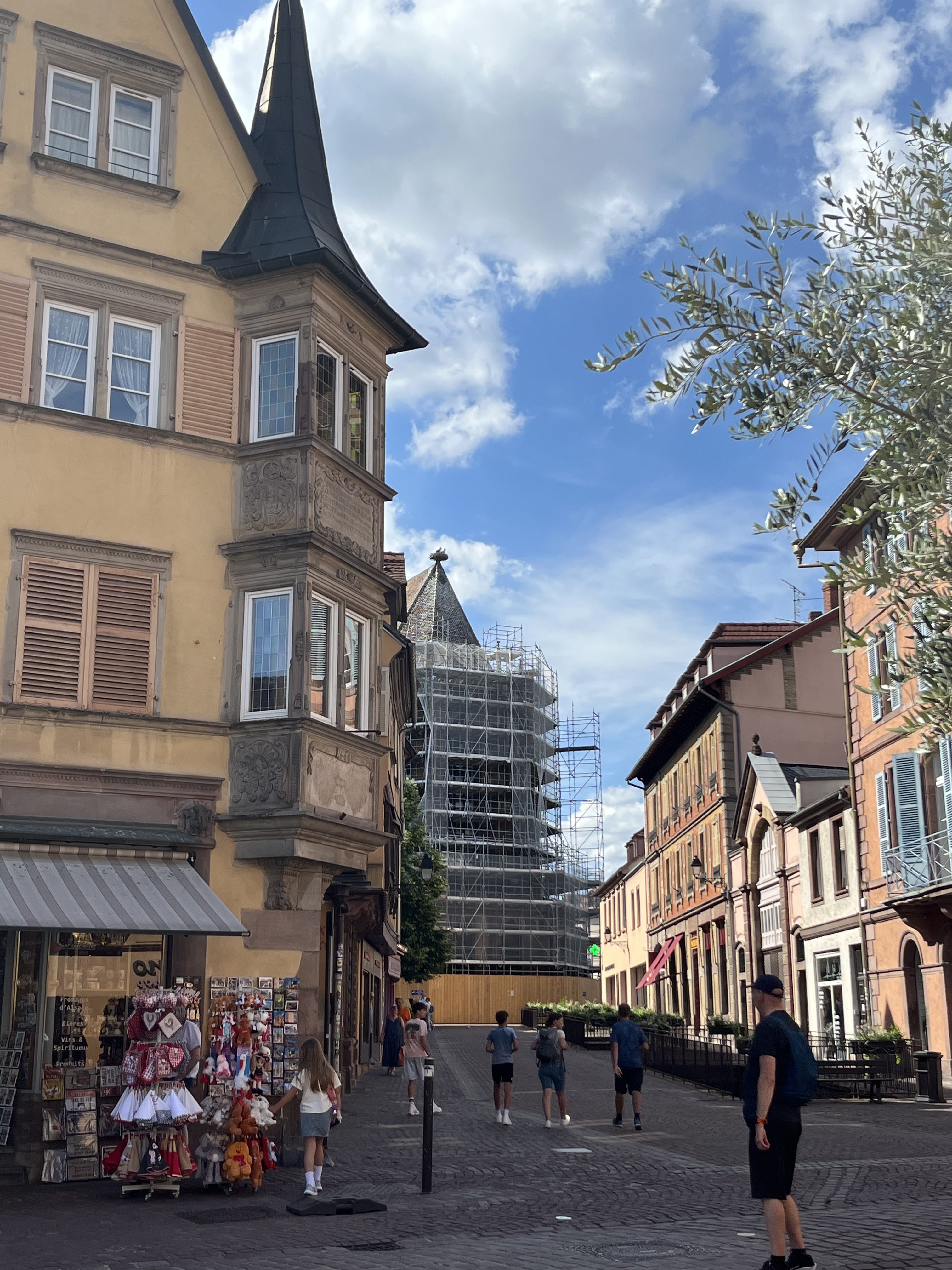 Lumières de ville à l'arrivée